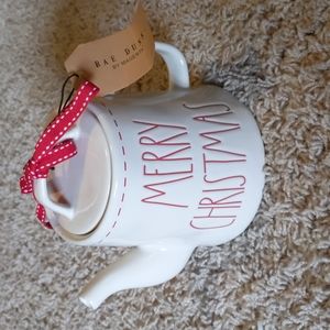 Rae Dunn "Merry Christmas" Tea Pot